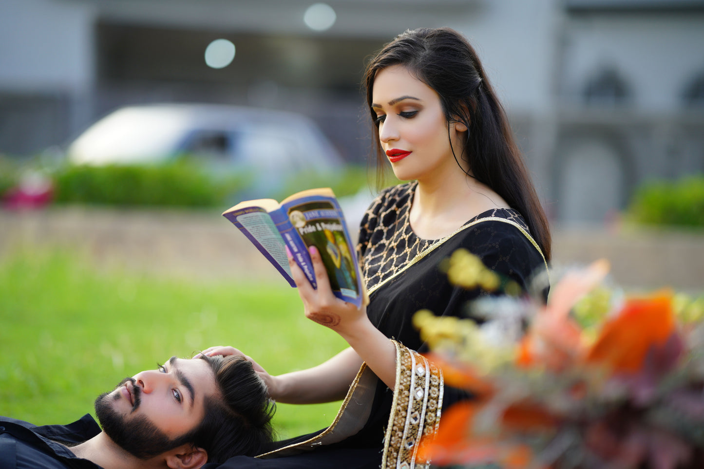 Black Saree