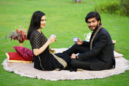 Black Saree